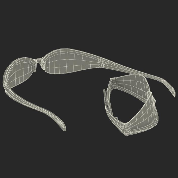 Sport Glasses 3 3D Models Set 3D model