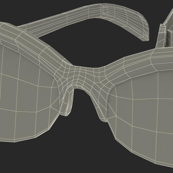 Sport Glasses 3 3D Models Set 3D model