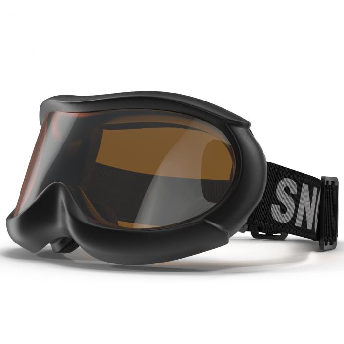 3D Ski Glasses 2 model