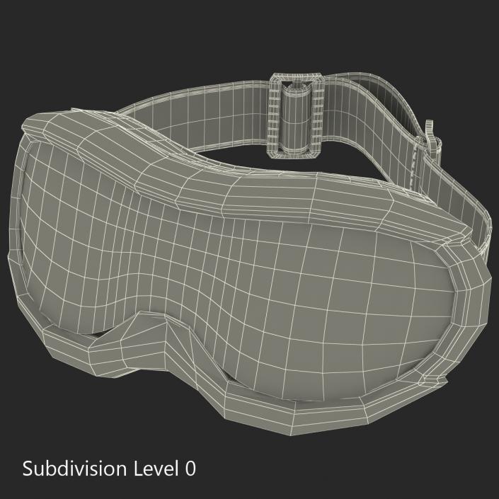 3D Ski Glasses 2 model