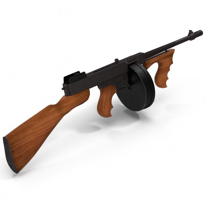 Tommy Gun 3D model