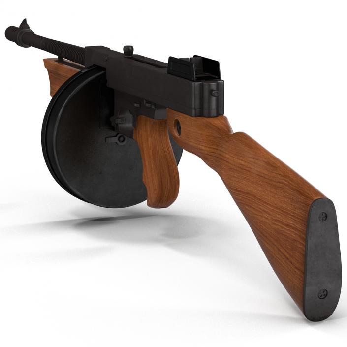 Tommy Gun 3D model