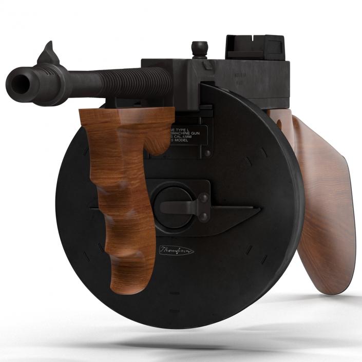 Tommy Gun 3D model