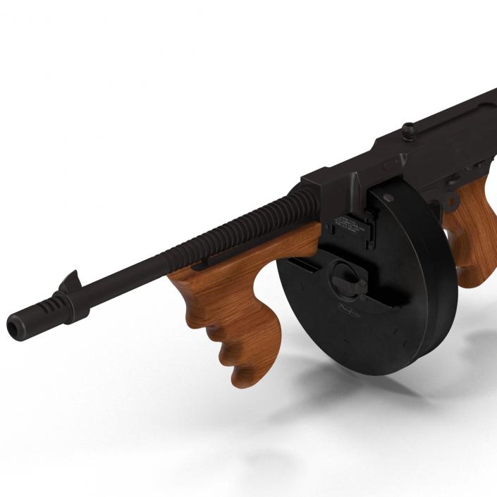 Tommy Gun 3D model