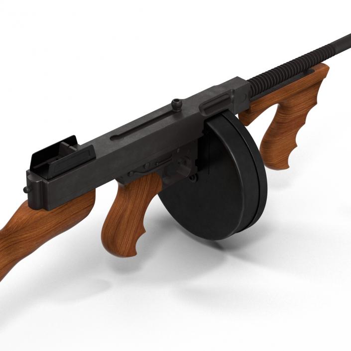 Tommy Gun 3D model