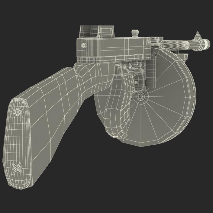 Tommy Gun 3D model