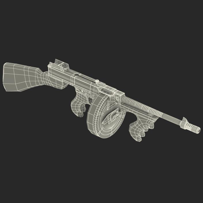 Tommy Gun 3D model