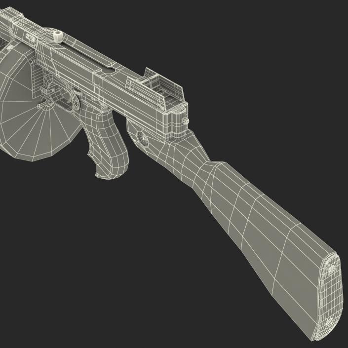 Tommy Gun 3D model