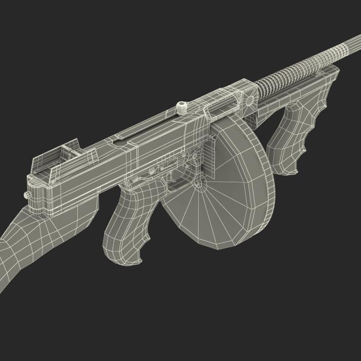 Tommy Gun 3D model