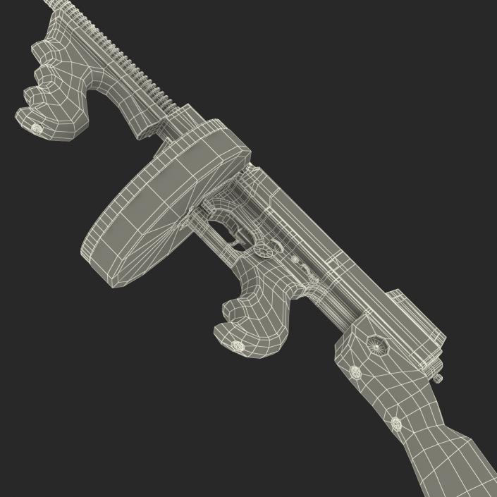 Tommy Gun 3D model