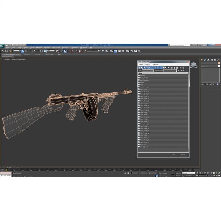 Tommy Gun 3D model