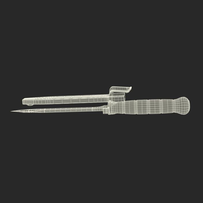 Military Field Knife 3D Models Set 3D model