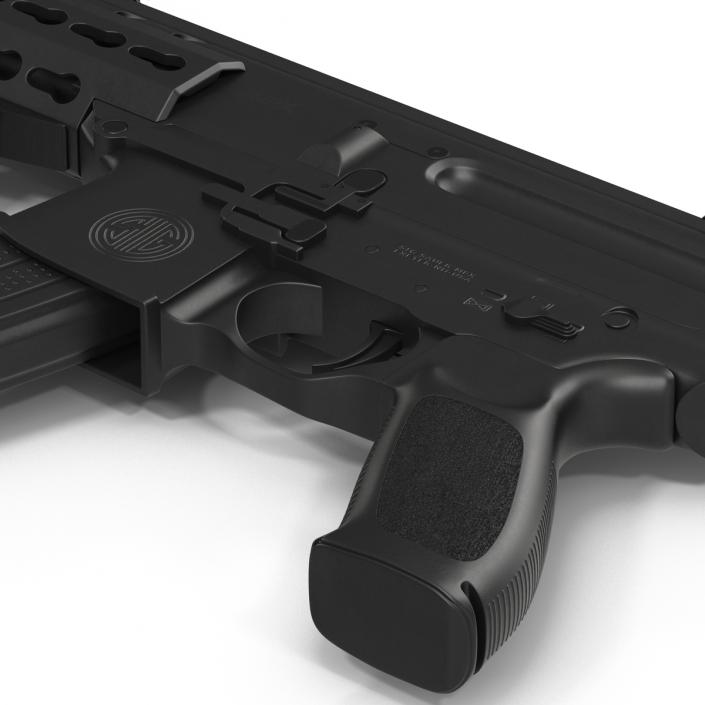 3D Machine Pistol Sig Sauer MPX model