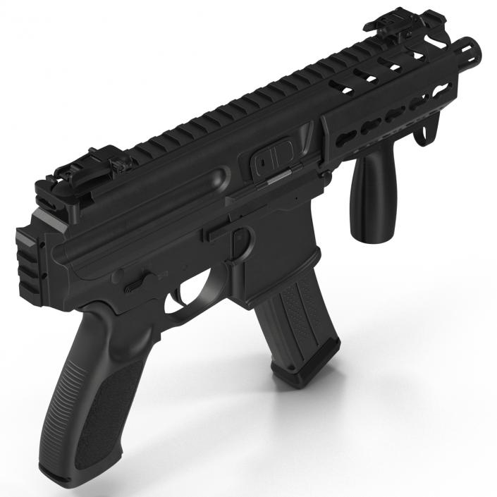 3D Machine Pistol Sig Sauer MPX model