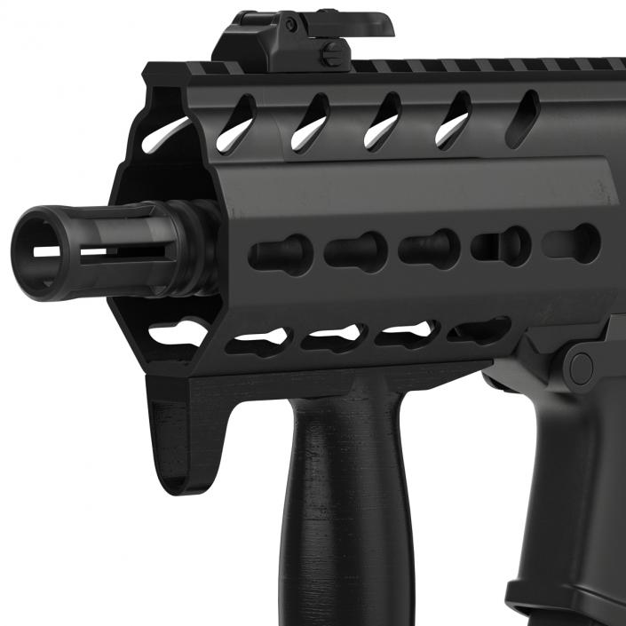 3D Machine Pistol Sig Sauer MPX model