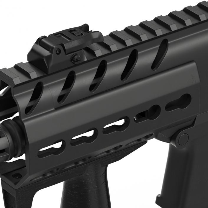 3D Machine Pistol Sig Sauer MPX model