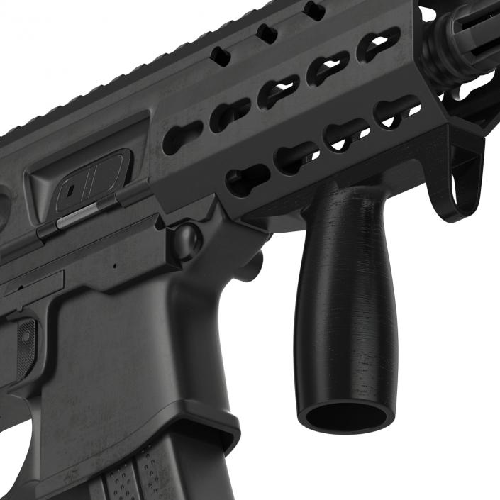 3D Machine Pistol Sig Sauer MPX model