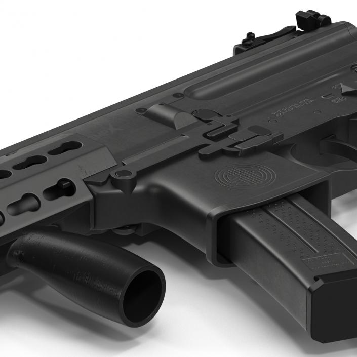 3D Machine Pistol Sig Sauer MPX model