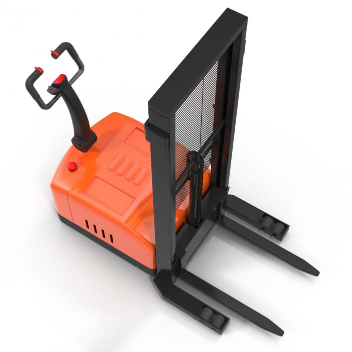 3D model Electric Walkie Stacker Orange