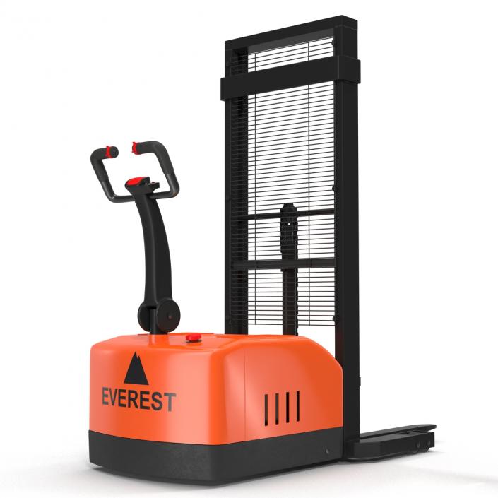 3D model Electric Walkie Stacker Orange