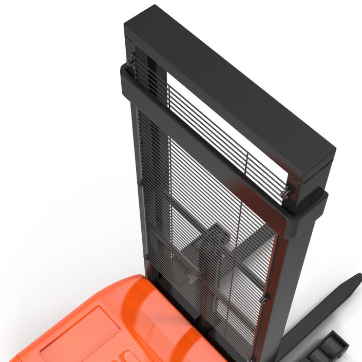 3D model Electric Walkie Stacker Orange