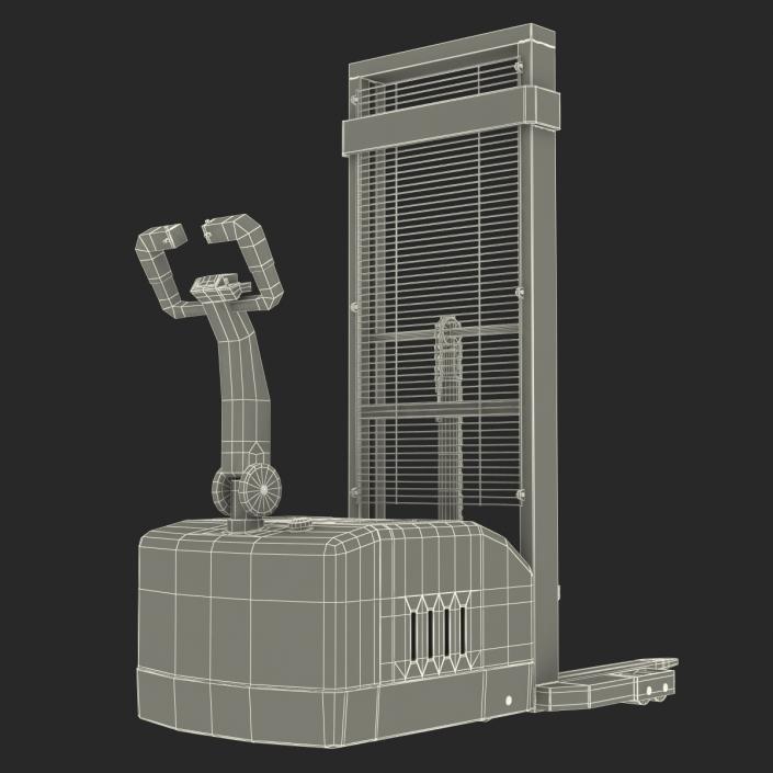 3D model Electric Walkie Stacker Orange