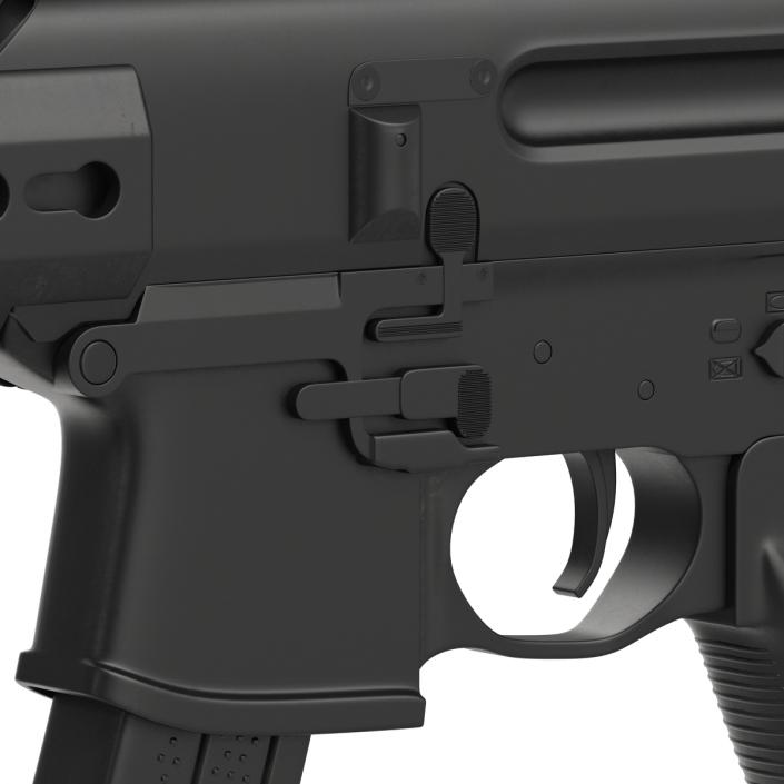 Machine Pistol Generic 3D