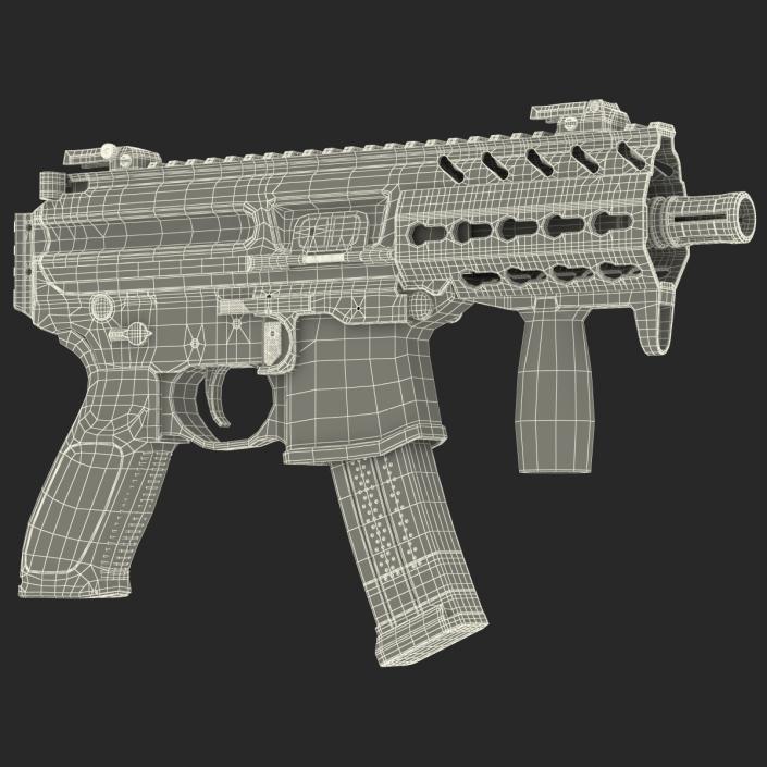 Machine Pistol Generic 3D