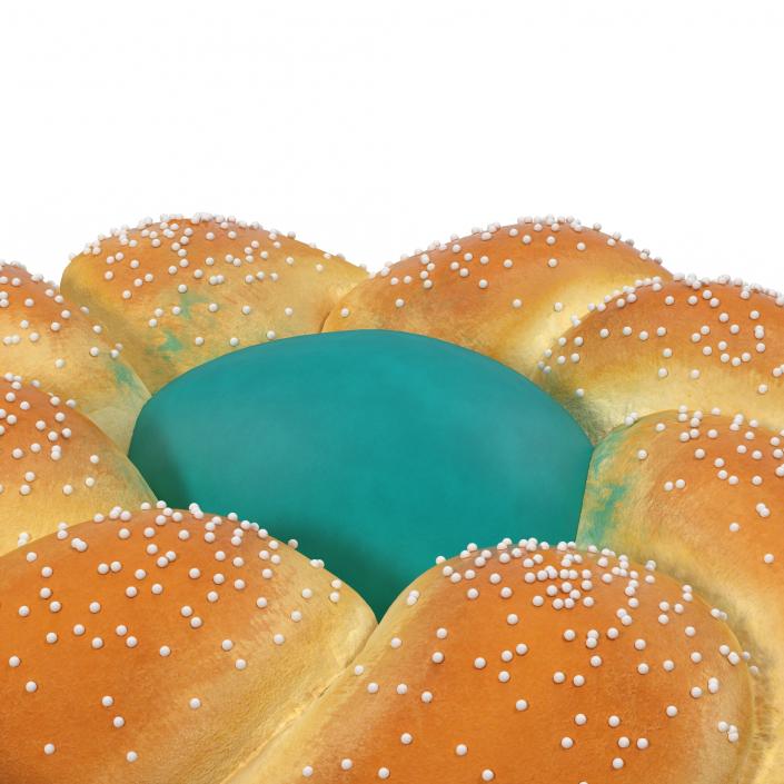 3D Easter Bread 3D Models Set