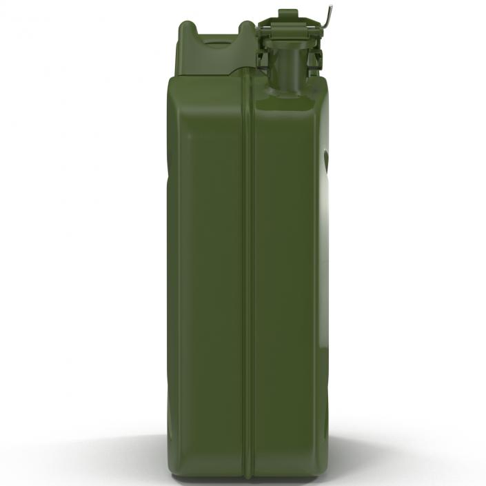 3D Jerry Can Metal Gas Can model