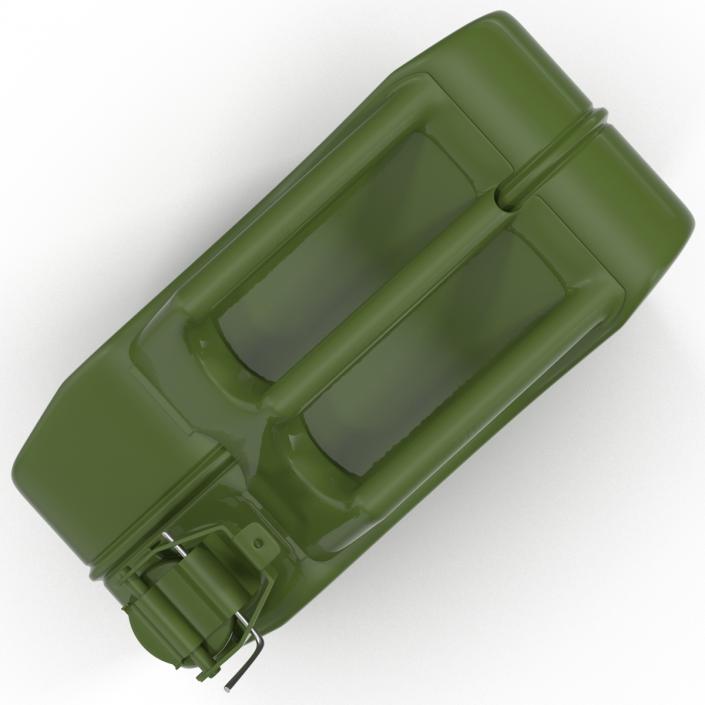 3D Jerry Can Metal Gas Can model