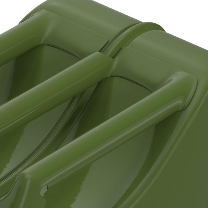 3D Jerry Can Metal Gas Can model