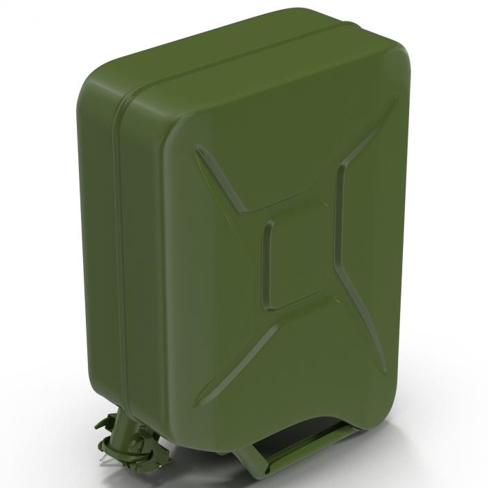 3D Jerry Can Metal Gas Can model