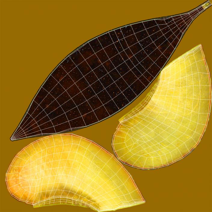 3D Sliced Plum 2 model