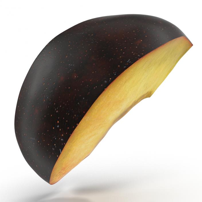 3D Sliced Plum 2 model