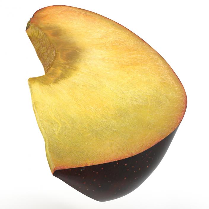 3D Sliced Plum 2 model