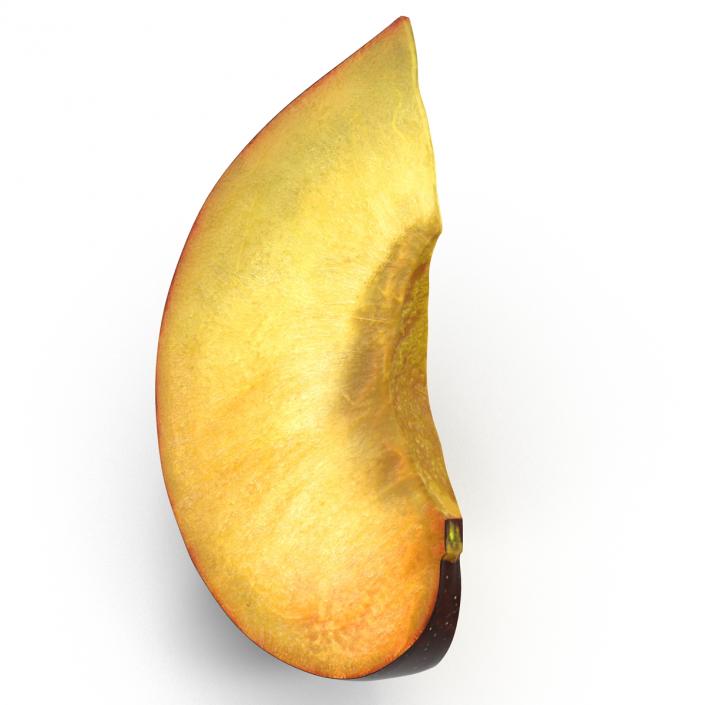 3D Sliced Plum 2 model