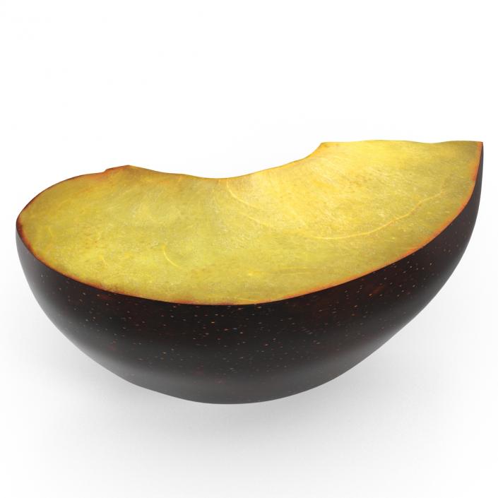 3D Sliced Plum 2 model