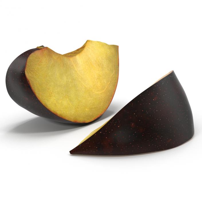 3D Sliced Plum 2 model