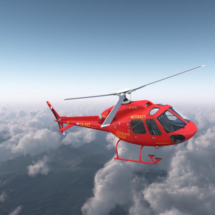 3D Helicopter Service Eurocopter AS 355