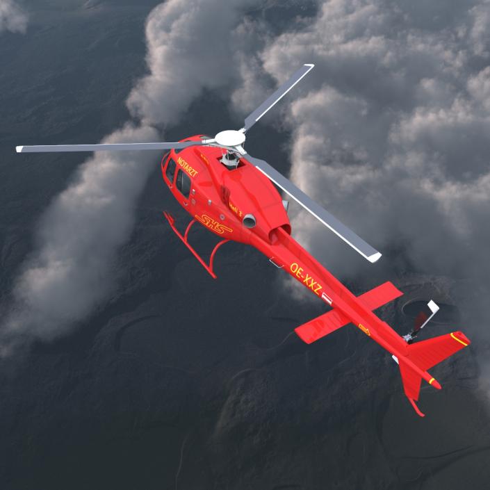 3D Helicopter Service Eurocopter AS 355