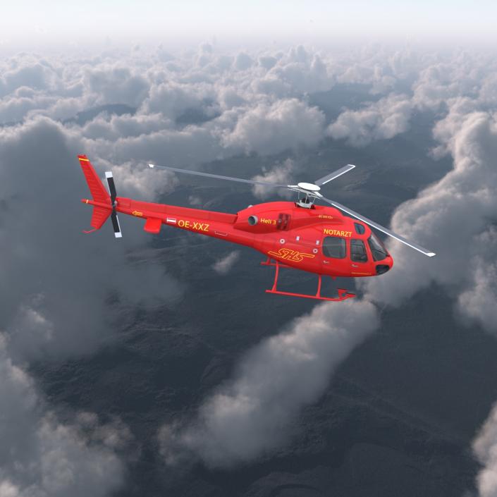 3D Helicopter Service Eurocopter AS 355