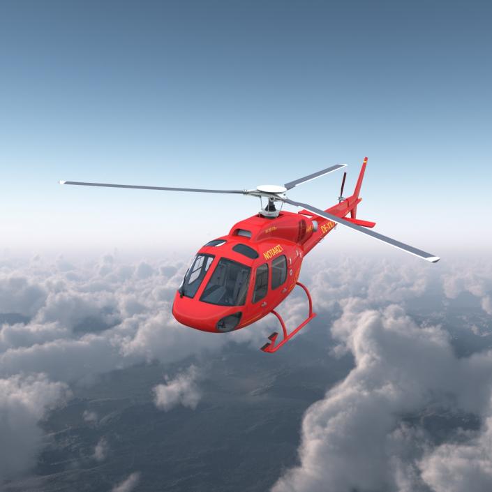 3D Helicopter Service Eurocopter AS 355