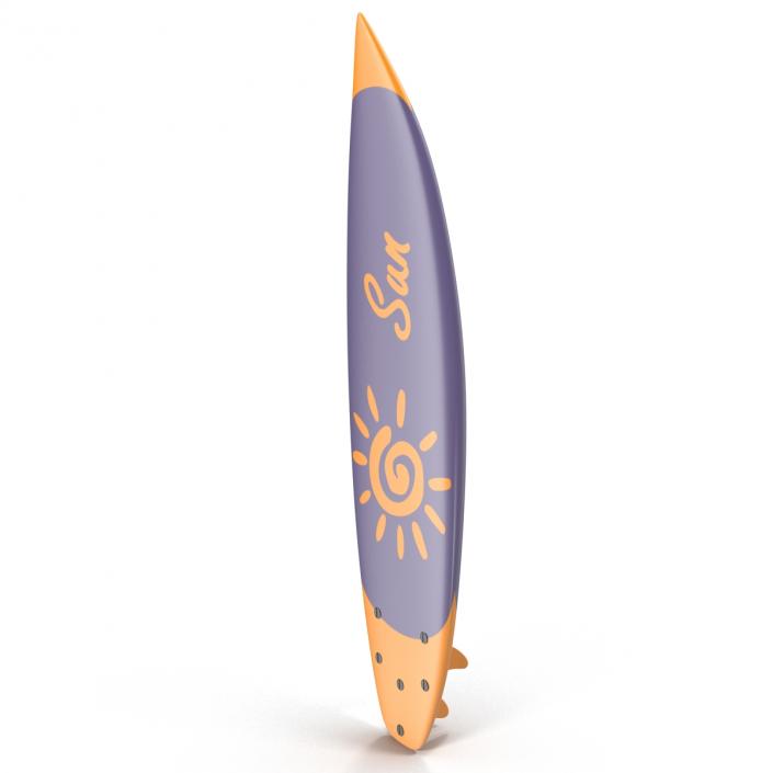 Surfboard Shortboard 3D Models Set 3D model