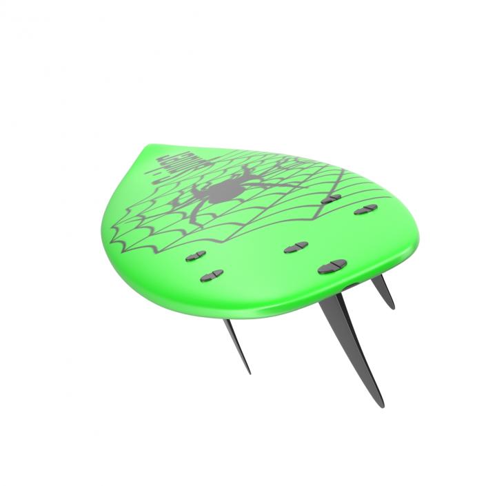 Surfboard Shortboard 3D Models Set 3D model