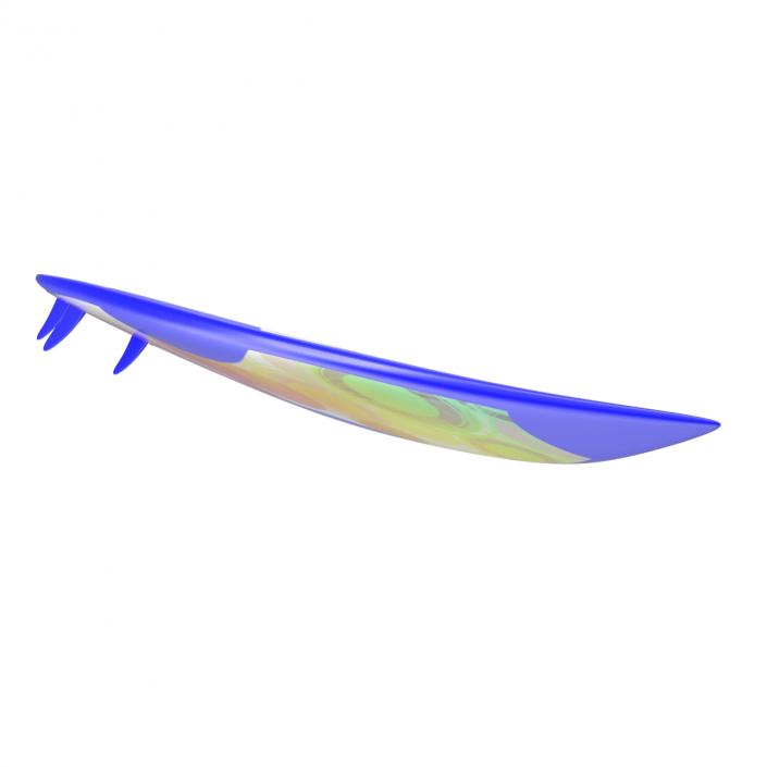 Surfboard Shortboard 3D Models Set 3D model