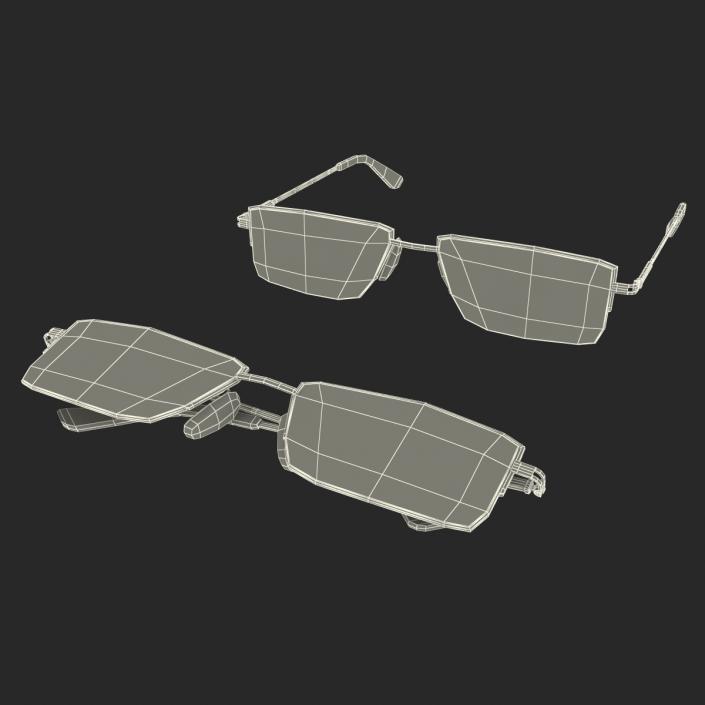 3D Glasses 6 Set model