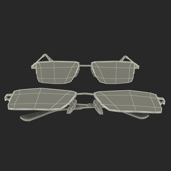 3D Glasses 6 Set model