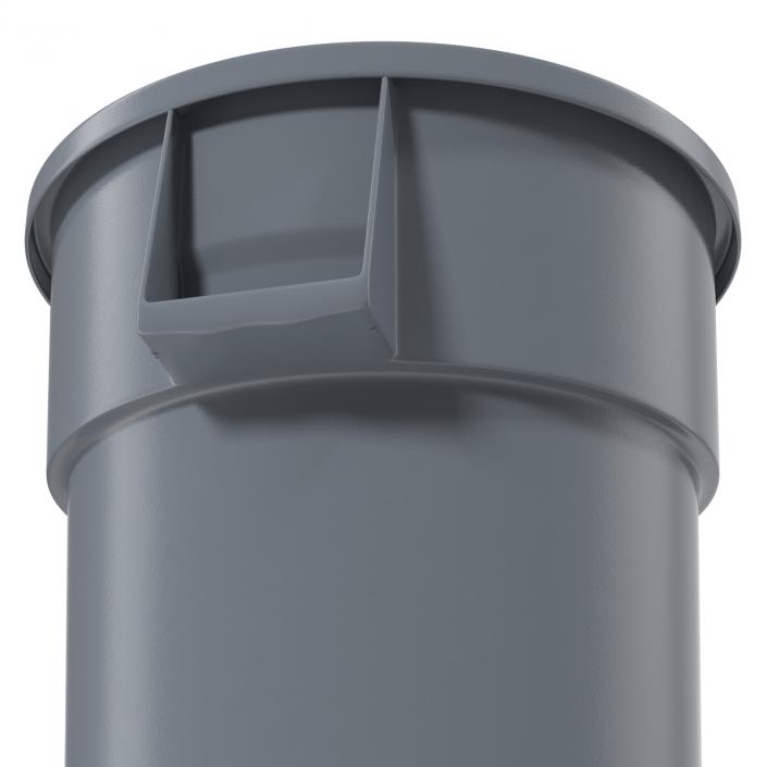 Plastic Garbage Can 3D model