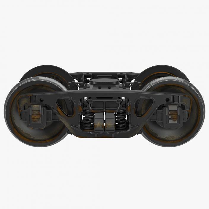 Train Wheels 2 3D model